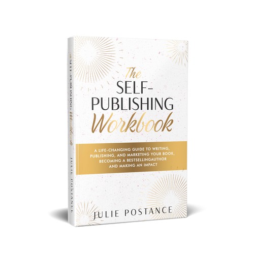 Stunning high quality professional cover for book on self-publishing Design by Yna