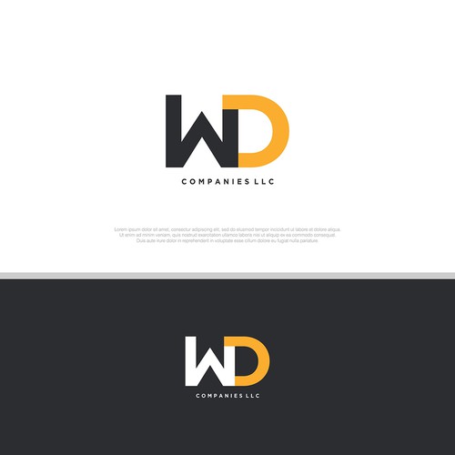 Quick Design utilizing WD Initials Design by futony