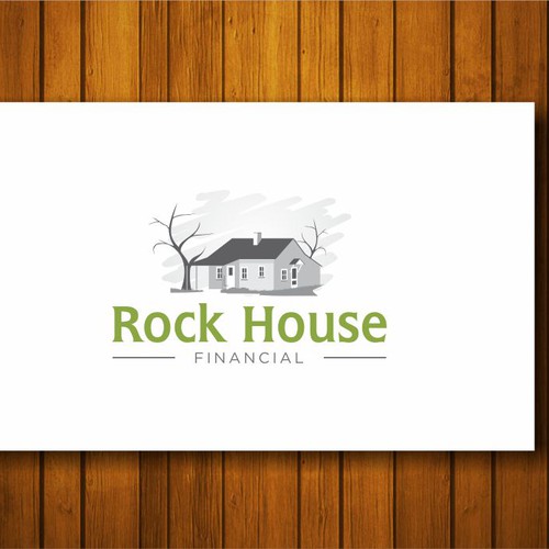 our iconic rock house built in 1880 needs a logo design Design by White Lily