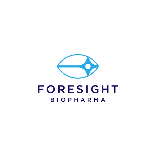 Biotechnology Company Logo Project: Foresight Biopharma Design by BrandWorks™