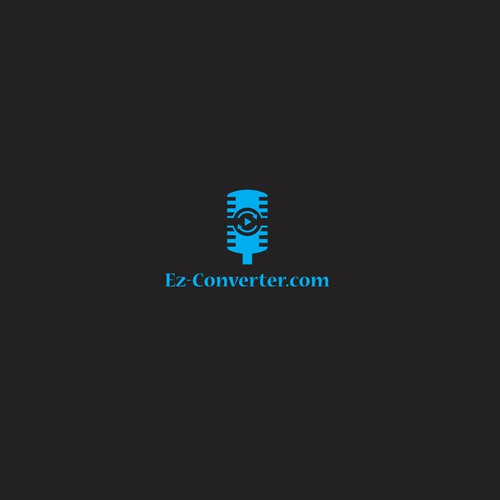 ez-converter logo: audio to video Design by Alam_H