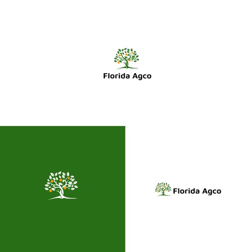 Agriculure services business logo with a focus on Florida Citrus Design by Jen`P.