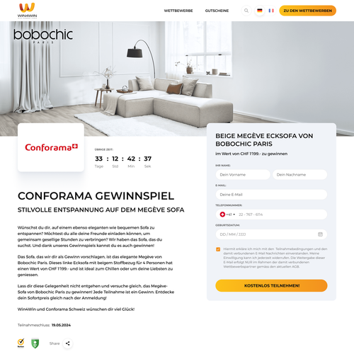 Web page design contest entry by FaTiH™