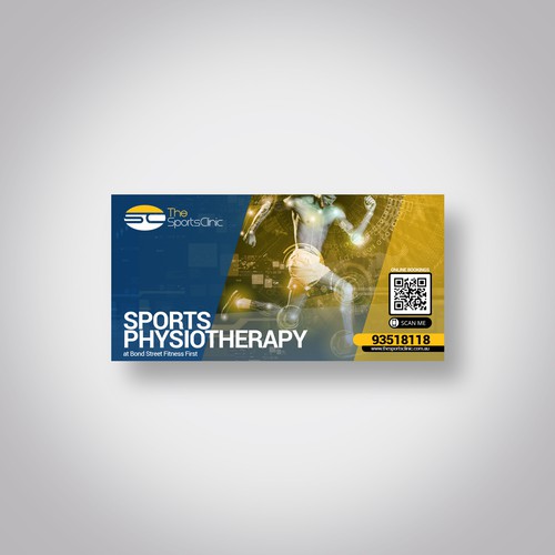 The Sports Clinic Physiotherapy starting in a new gym facility Design by Stanojevic