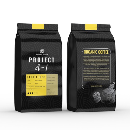 Coffee Drinkers delight. Coffee packaging that makes you want to buy the product Design by CK Graphic