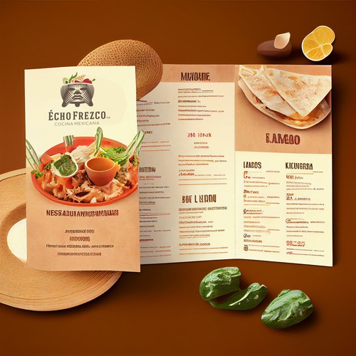 Echo Frezco Menu Design by Kyu & Zo