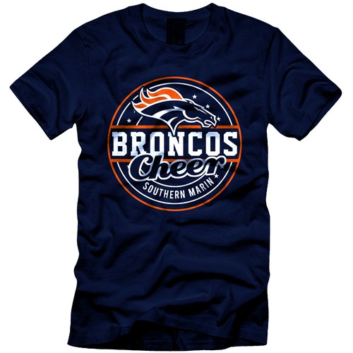 Diseño de Broncos Cheerleading de G.T NINE