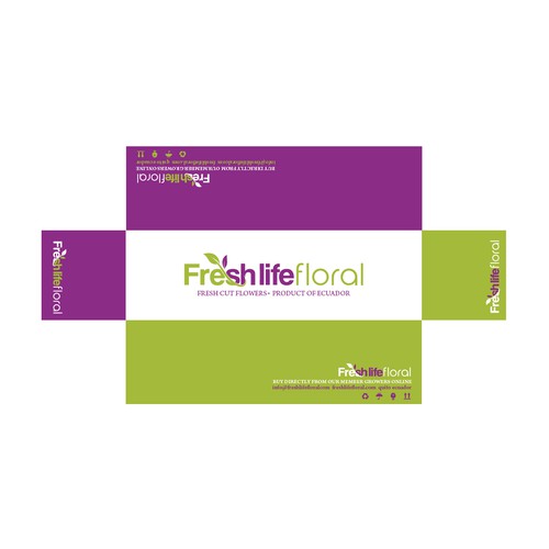 Designs Create captivating fresh cut flower packaging box Product