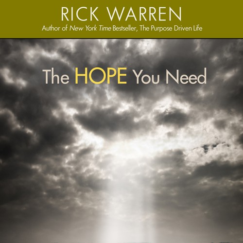 Design Rick Warren's New Book Cover Design by Jaroah