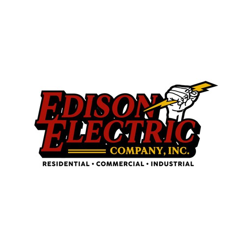 Edison Electric Needs a .PNG (SUPER EASY) Design by humbl.