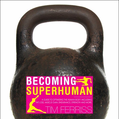 "Becoming Superhuman" Book Cover Design por sofiesticated