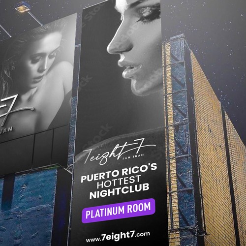 Billboard for a Nightclub and Gentlemen’s Club Diseño de Davi Giolo ★