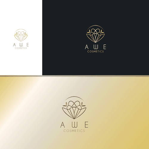 Awe Cosmetics - create a logo that visualizes a breathtaking moment and pure beauty Design by designer Ha