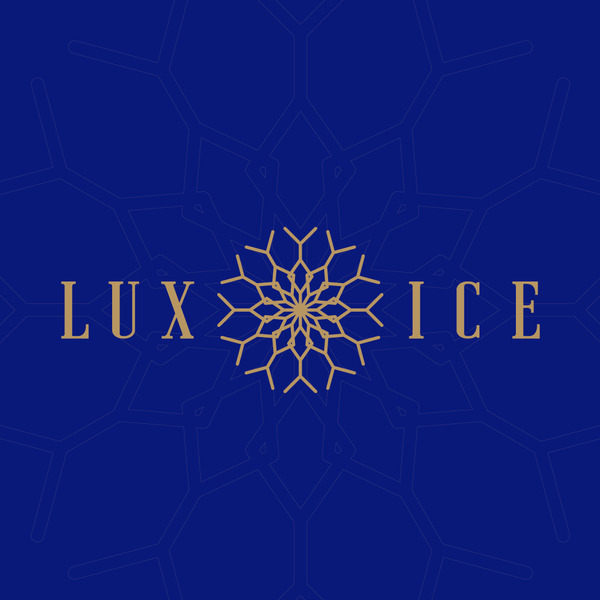 Lux Ice is slow melt spherical cocktail ice.