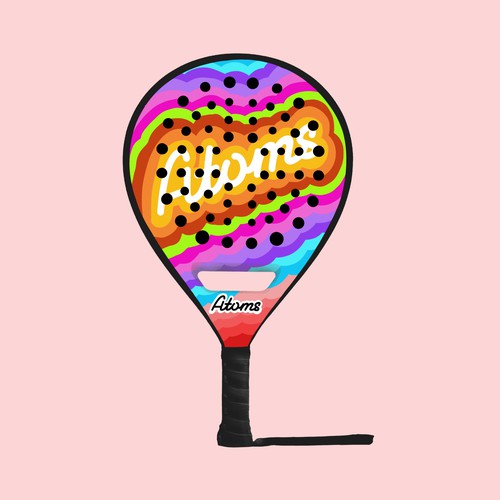 Padel Racket Design Competition. Design by namanama