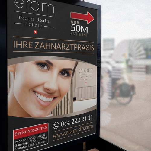 Create a eyecatching poster for a leading dental clinic. Design by dyan saputra