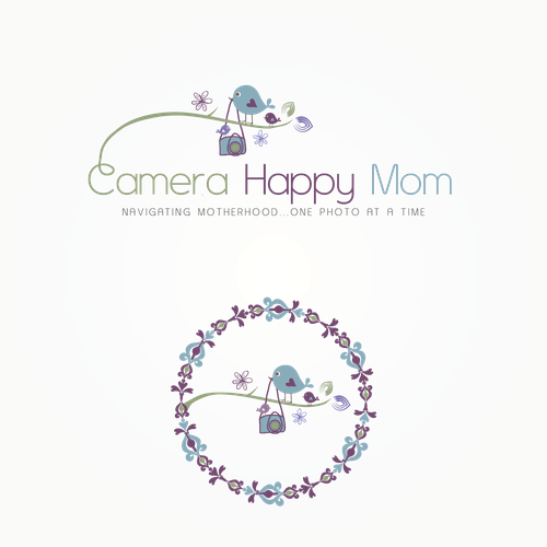 Help Camera Happy Mom with a new logo Diseño de majamosaic