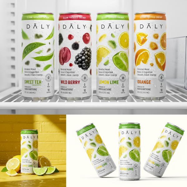 Energy Drinks Can Label Design