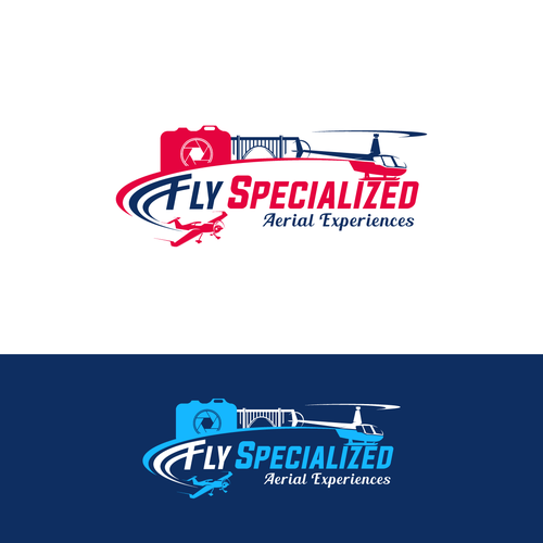 Helicopter | Aviation Company logo for flight experiences Réalisé par Walco