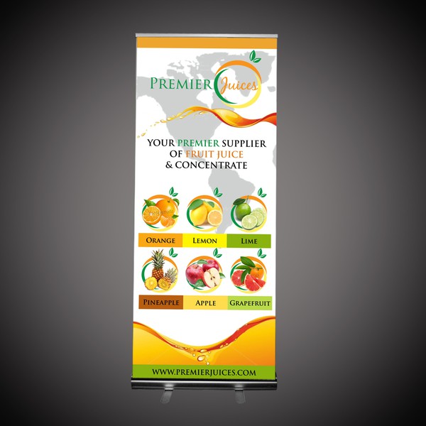 Premier Juices Trade Banner