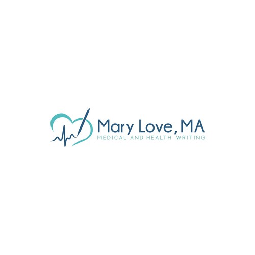 A friendly logo for a writer specializing in medicine & health Design by cozyme28^_^