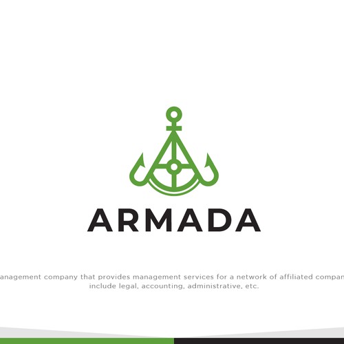 Armada Management Logo Design Design by MotionPixelll™