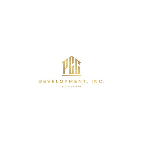 Logo for high end home builder/construction. Design by thetamlika®