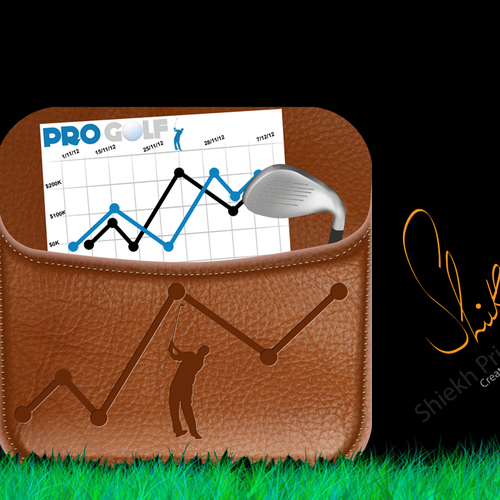  iOS application icon for pro golf stats app Design von Shiekh Prince