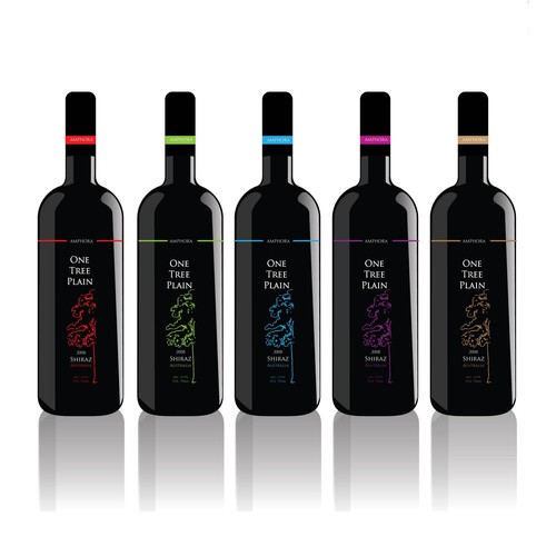 Design di One Tree Plain wine label di nancy morell