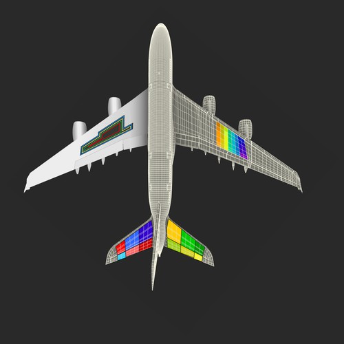 Airplane Graphic in 24 hours Design by noetikmedia