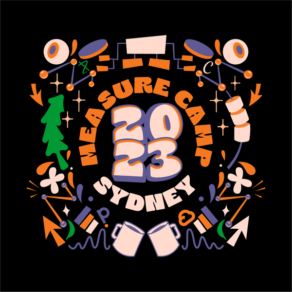 Design by hairobii titled "Measure Camp 2023 in Sydney"