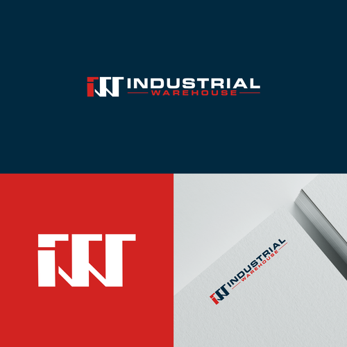 E-commerce Industrial Supply Company logo (Industrial Warehouse) Design by code.signs
