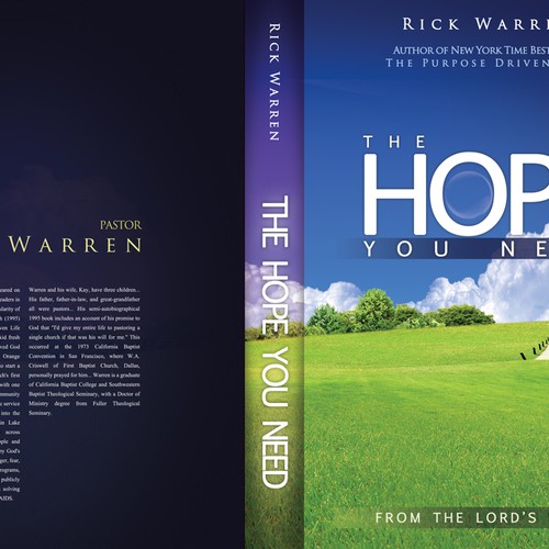 Design Rick Warren's New Book Cover Design réalisé par SoLoMAN