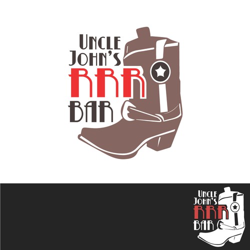 RRR Bar logo contest Design by chiran2018