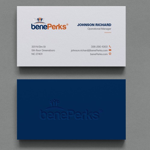 Biz Cards for fast growing company Réalisé par Xclusive16