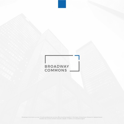 Broadway Commons Professional Services Building Logo Design Design by Syarif Maulana