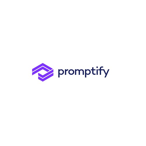 Modern, Simple and Sleek Logo for Promptify.com Design by TheDaydreamerStd