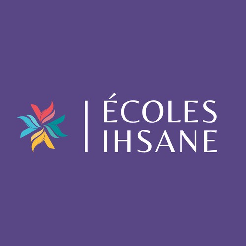 Logo des Écoles IHSANE créatif & moderne Design by bloomintype