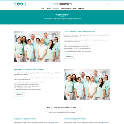 Web page design contest entry by neophit