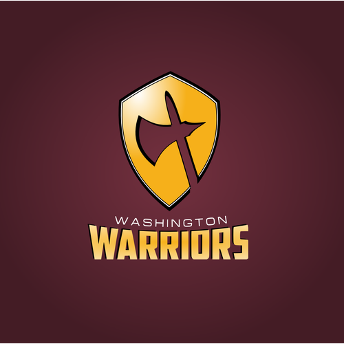 Community Contest: Rebrand the Washington Redskins  Design by JupitersMuse