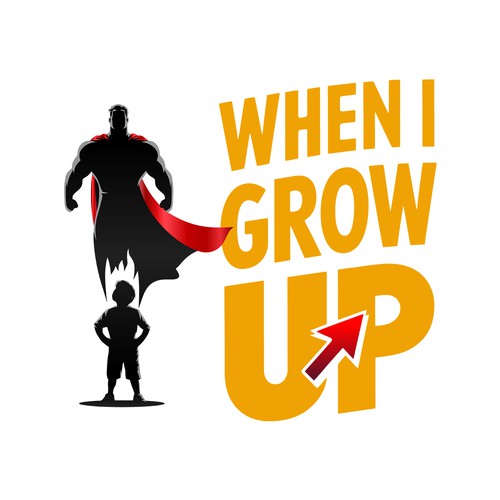 When I Grow Up Logo Design by Graphic_Bro