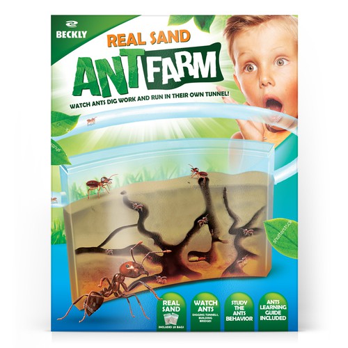Eye Catching Ant Farm Box Design Design by tomdesign.org