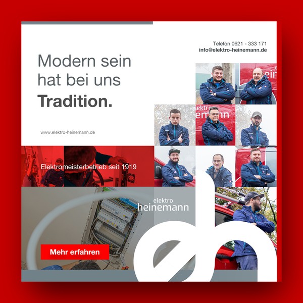 minimalist social media template