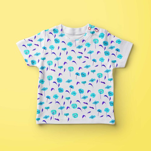 Illustrations to print onto a baby clothing- onesie, nursing cover, headbands, leggings..etc Design by diMo