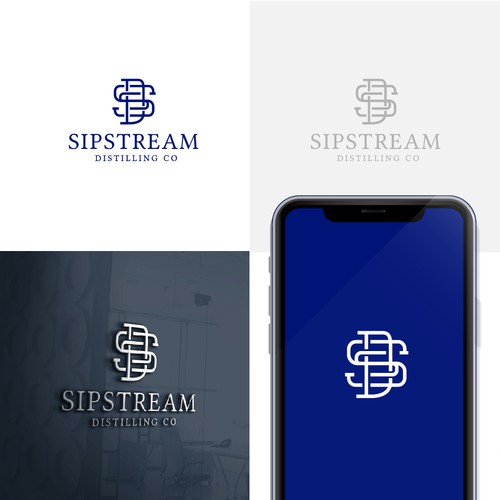 Create Logo for craft distillery SipStream Distilling Co. Design by JosH.Creative™