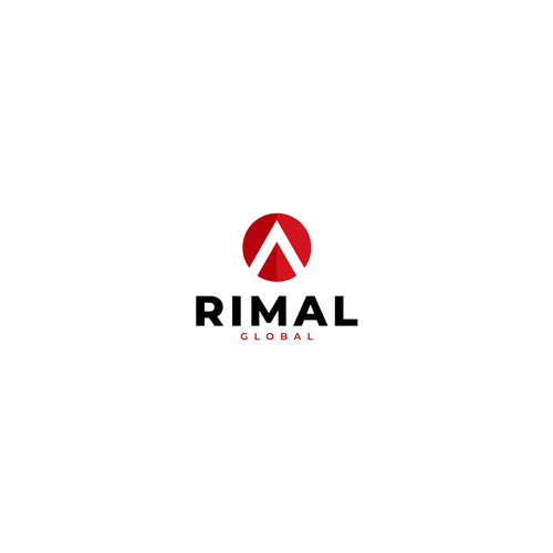 Rimal Global - Logo and Branding Design Design by Med!