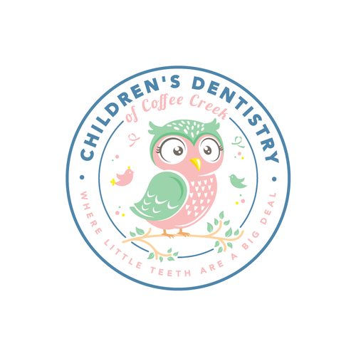 Pediatric Dental office needing a fun, playful, yet sophisticated logo design Design by aqiio.dsgn