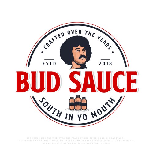 Powerful and eye catching BBQ sauce logo Design by Unik ART