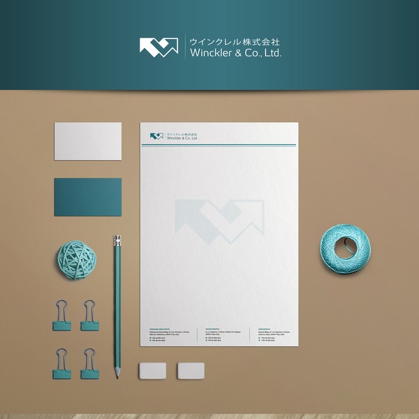 Clean Letterhead Design fro Winckler & Co. Ltd.
