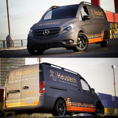 Haustech Mercedes Metris Wrap Design by J.Chaushev